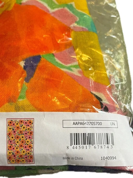 Purificacion Garcia Floral Wool Scarf - Picture 6 of 6